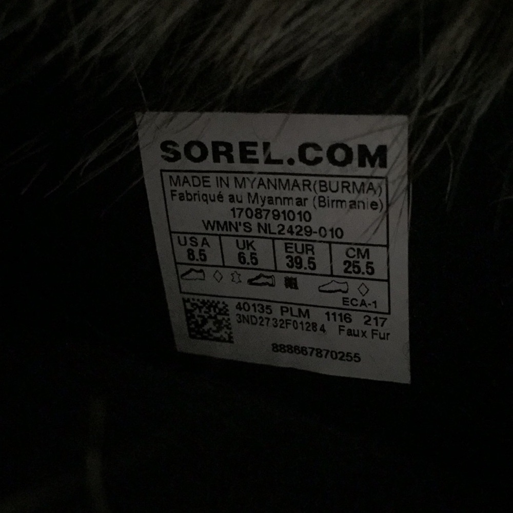 Sorel Joan Of Arctic Boots Size 8.5 - Picture 6 of 11